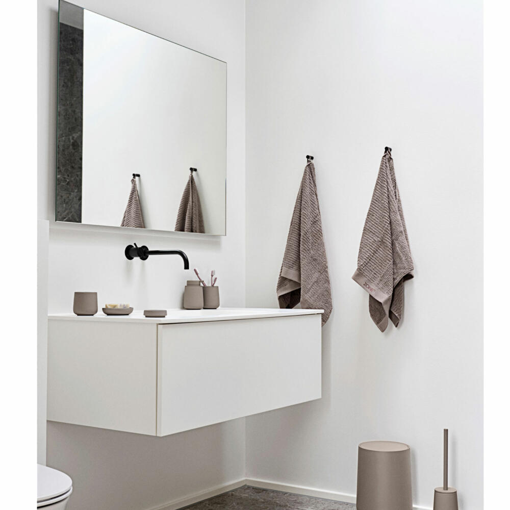 Zone Denmark Seifenspender Nova One, Seifendosierer, Dosierspender, Steinzeug, Taupe, 250 ml, 28086