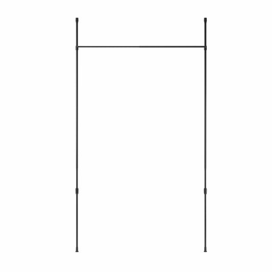 Umbra Teleskop-Vorhangstange und Raumteiler Anywhere Rod, Schwarz Matt, 91-167 x 213-304 cm, 1012718-038