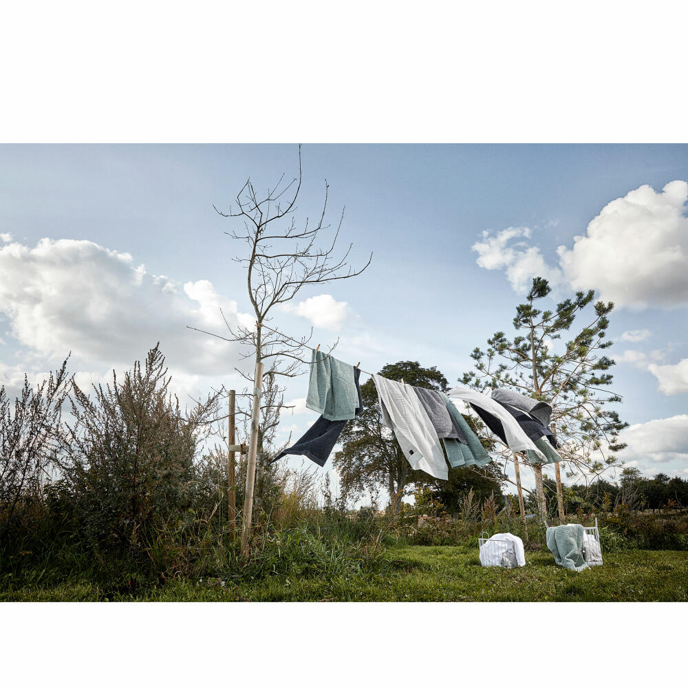 Zone Denmark Badehandtuch Classic, Duschtuch, Badetuch, Strandtuch, Handtuch, Grey, 140 x 70 cm, 330308