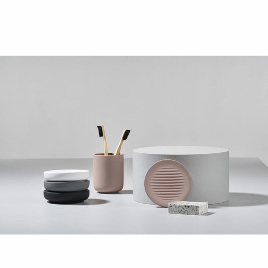 Zone Denmark Seifenschale Ume, Seifenablage, Seifenhalter, Steinzeug, Nude, Ø 12 cm, 331210