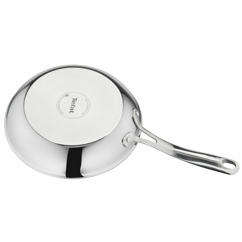 Tefal Eternal Mesh Pfanne, Bratpfanne, Induktionsgeeignet, Edelstahl, Ø 28 cm, E49706