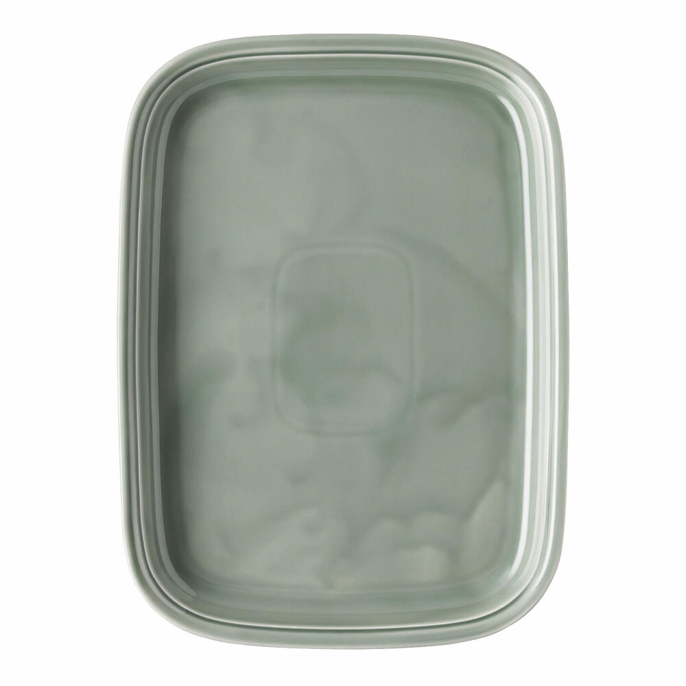 Thomas Trend Colour Platte, Servierplatte, Teller, Porzellan, Moss Green, 33 cm, 11400-401922-12733
