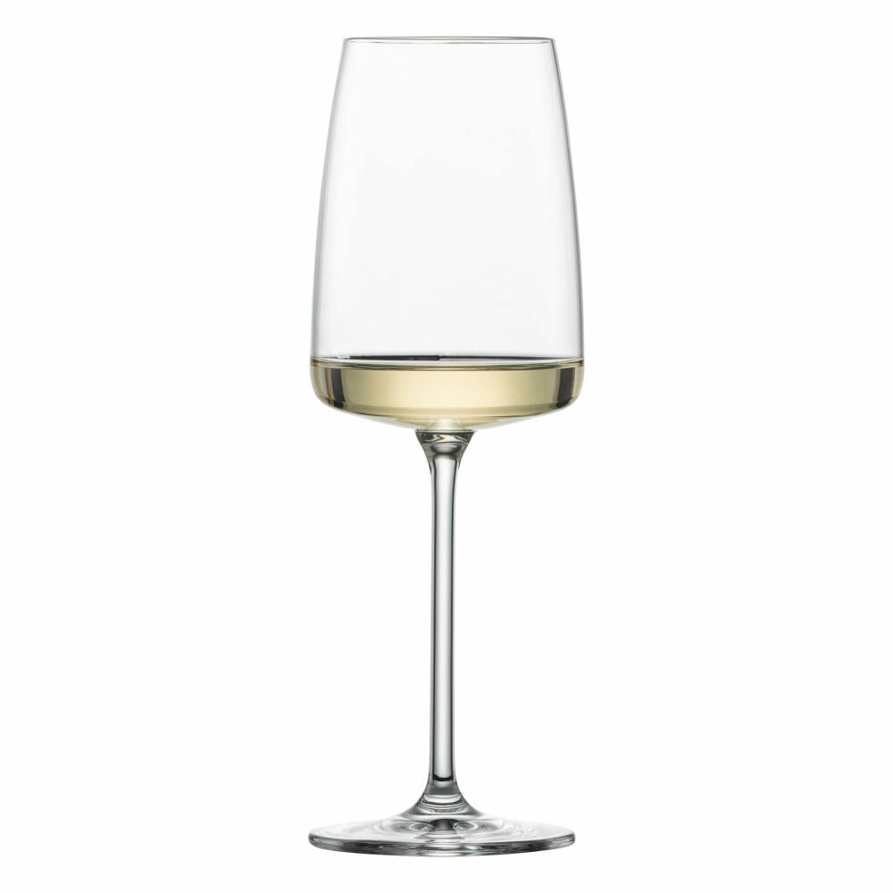 Zwiesel Glas Weinglas Vivid Senses Leicht & Frisch 2er Set, Wein Glas, 363 ml, 122426