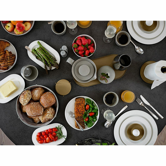 Zone Denmark Untersetzer Ori, Glasuntersetzer, Getränkeuntersetzer, Silikon, Khaki Flake, 11807