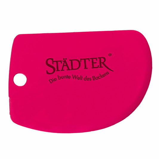 Städter Teigschaber, Teigkarte, Teigspatel, Spachtel, Teigteiler, Kunststoff, 8.5 x 12.5 cm, 501010