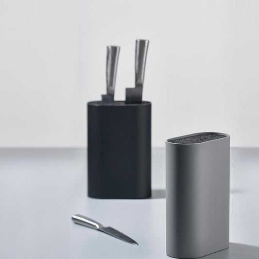 Zone Denmark Messer Block Singles, Messerblock, Messerhalter, Kunststoff, Cool Grey, 330469
