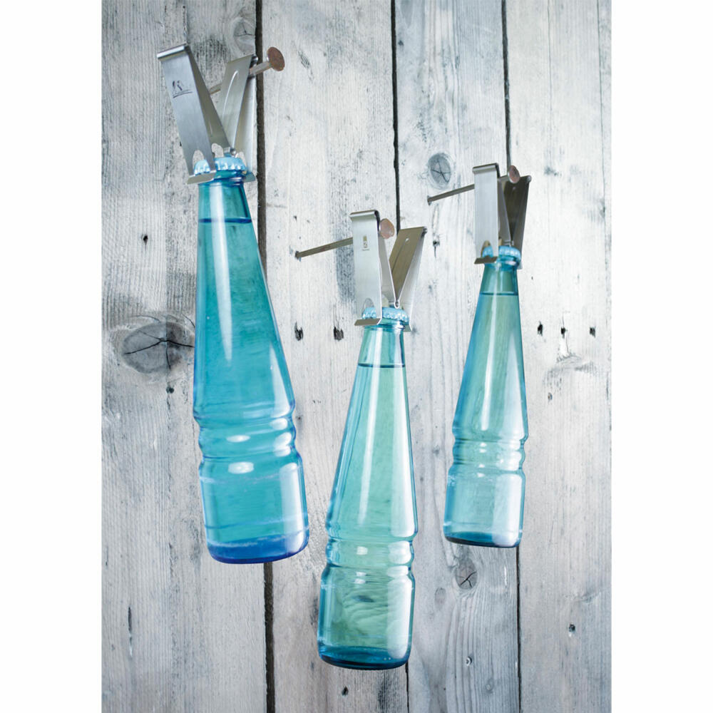 Take2 Chapeau! Bottle opener, bottle opener, beer bottle opener, cap lifter, for crown caps, stainless steel, 20105