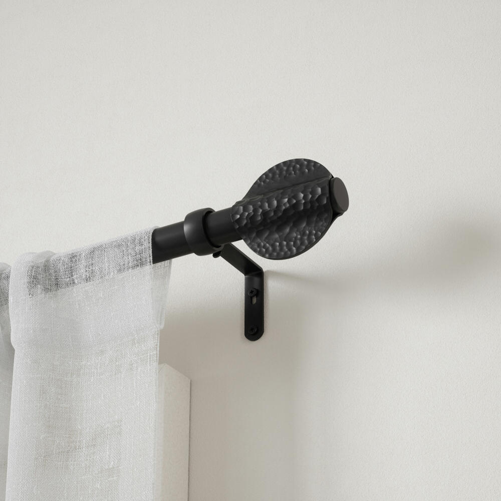 Umbra Telescopic Curtain Rod Odyssey, Curtain Rod, Steel, Aluminium, Black, 107-305 cm, 1017248-038