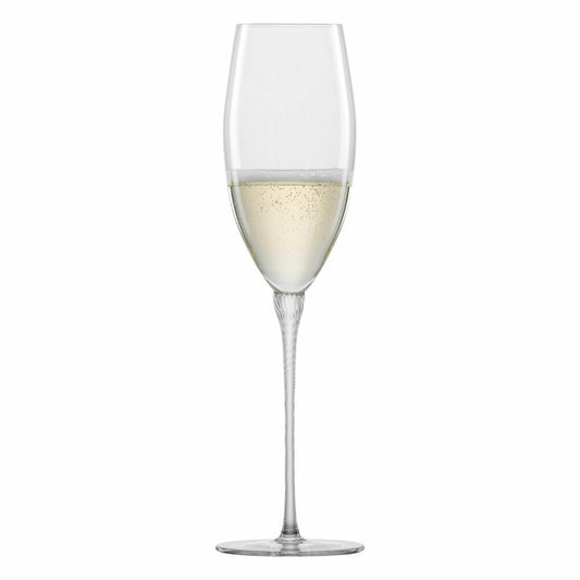 Zwiesel Glas Handmade Sektglas Highness mit Moussierpunkt 2er Set, 250 ml, 121565