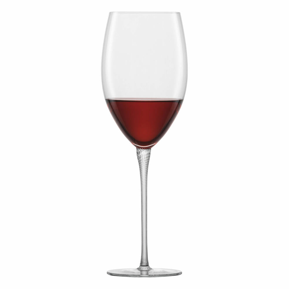 Zwiesel Glas Handmade Rotweinglas Highness 2er Set, Wein Glas, 429 ml, 121563