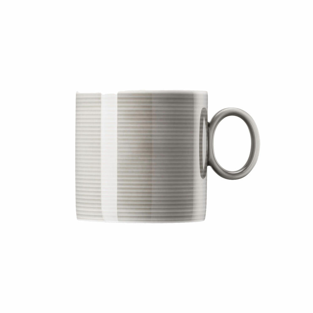 Thomas Loft by Rosenthal Becher mit Henkel, Tasse, Porzellan, Moon Grey, 330 ml, 11900-401917-15503