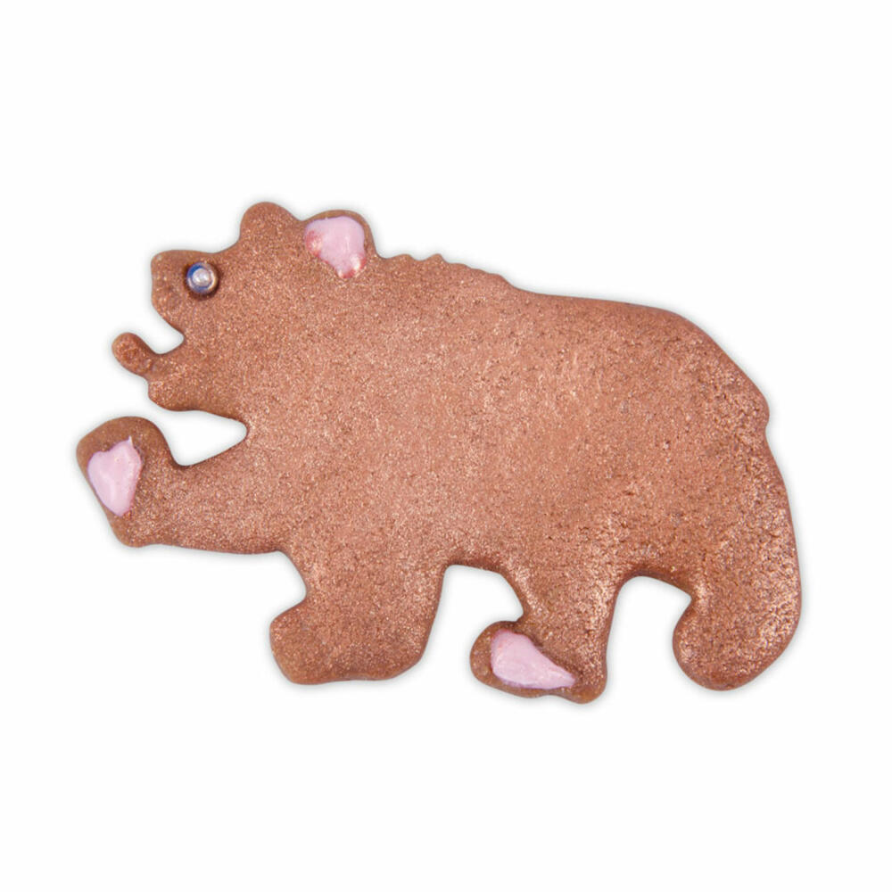Städter embossed cookie cutter Bernese bear, cookie cutter, cookie mold, biscuit, cookies, stainless steel, 7 cm, 040182