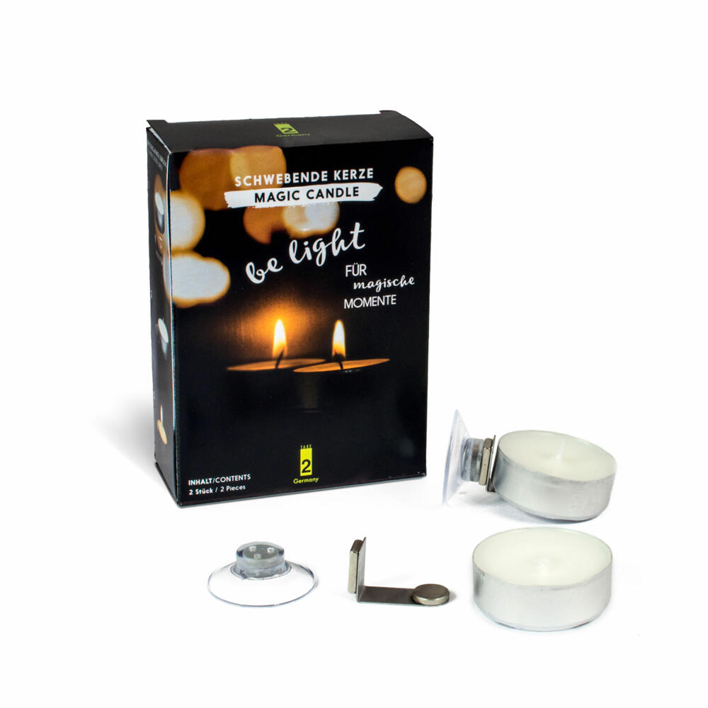 Take2 Be Light Floating Candle, Set of 2, Candle Holder, Candle Holder, Tealight Holder, Tealight, Magnetic, 20181