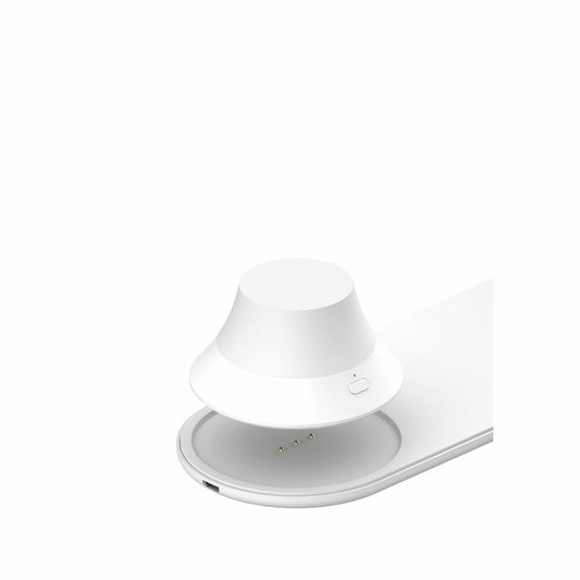 Yeelight Kabelloses Ladegerät mit Nachtlicht, für Smartphones, Handyladegerät, mit abnehmbarem Nachtlicht, YLYD0404GL