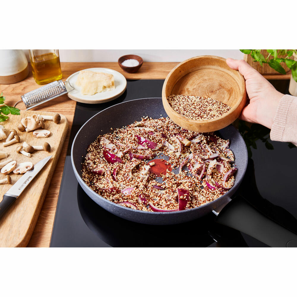 Tefal Natural Force pan, frying pan, induction-suitable, aluminum, Ø 24 cm, G28604