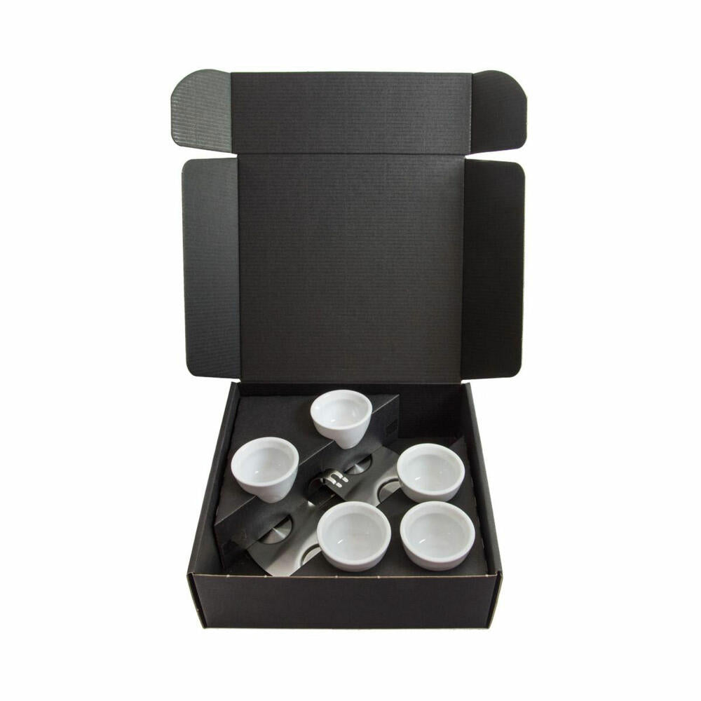 Take2 Miro Eierbechertablett, 6-tlg., mit Eierbechern, Eiertablett, Eierbecher, Eier Becher, Eierhalter, 27001