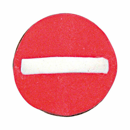 Städter embossed cookie cutter, no entry, cookie cutter, biscuit cutter, stainless steel, Ø 4.5 cm, 200487