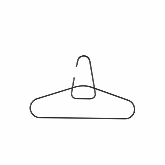 Zone Denmark Bügel A-hanger, 2er Set, Kleiderbügel, Garderobenbügel, Metall, Black, 12445