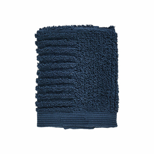 Zone Denmark Waschlappen Classic, Waschhandschuh, Baumwolle, Dark Blue, 30 x 30 cm, 331945