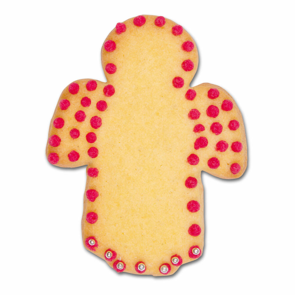 Städter Ausstecher Engel, Ausstechform, Plätzchenform, Keks, Plätzchen, Weißblech , 13.5 cm, 043039
