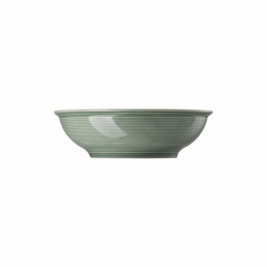 Thomas Trend Colour Schüssel flach, Schale, Porzellan, Moss Green, 22 cm, 11400-401922-13022