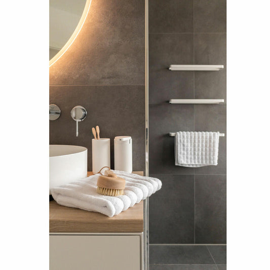 Zone Denmark Handtuchhalter Doppel Rim, Handtuchstange, Aluminium, White, 44 x 12.5 cm, 14472