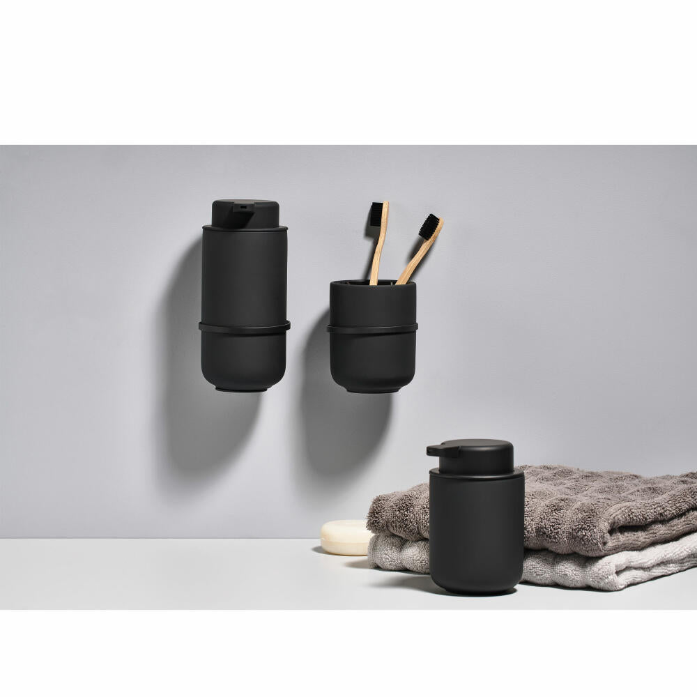 Zone Denmark Wandhalterung für Ume Dispenser, Halterung Seifenspender, Stahl, Black, 332063