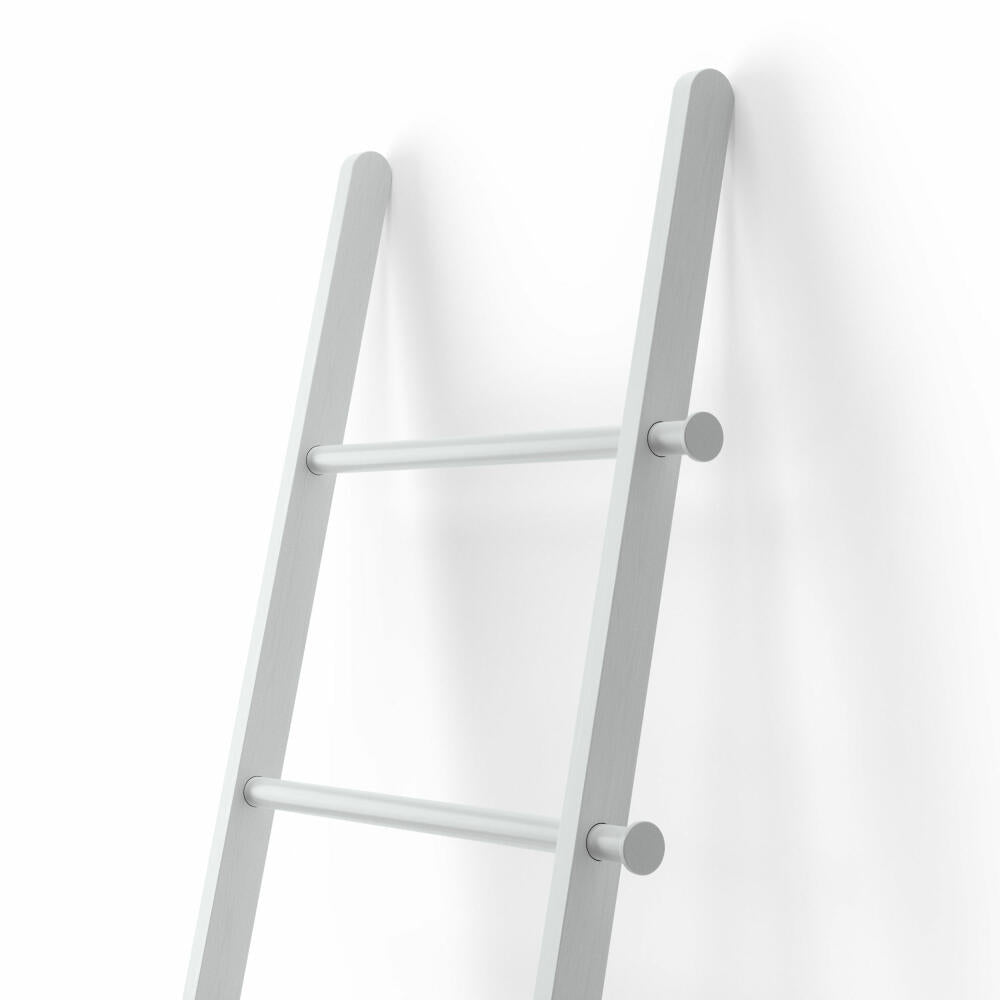 Umbra Clothes Ladder Leana, Towel Ladder, Clothes Rack, Poplar Wood, White, 152 cm, 1017445-660