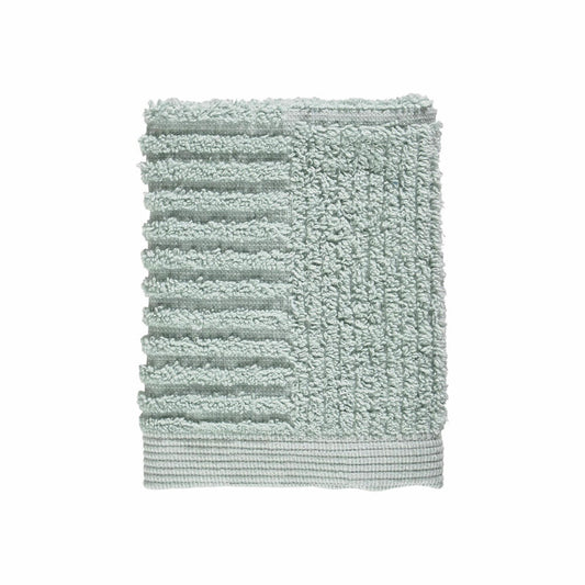 Zone Denmark Waschlappen Classic, Waschhandschuh, Baumwolle, Dusty Green, 30 x 30 cm, 331944