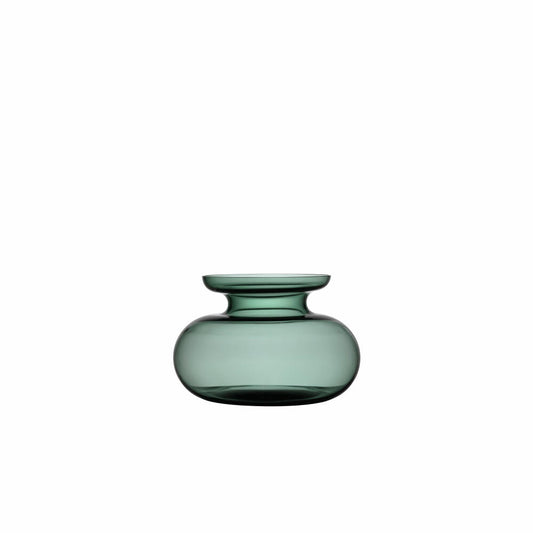Zone Denmark Vase Inu, Tischvase, Dekovase, Mundgeblasenes Glas, Moos Green, H 33 cm, 25941
