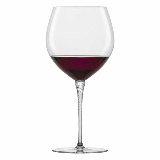 Zwiesel Glas Handmade Burgunder Rotweinglas Highness 2er Set, Wein Glas, 619 ml, 121567