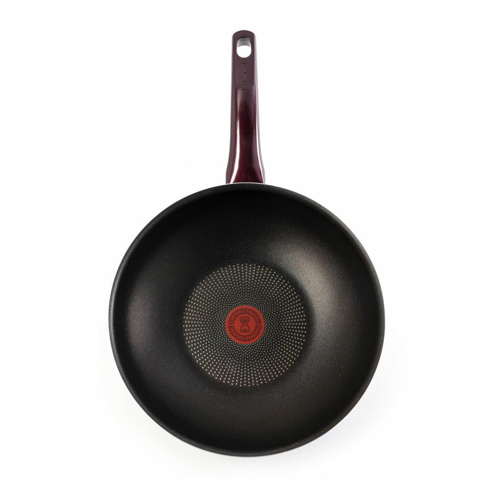 Tefal Resist Intense wok pan, wok pan, non-stick coating, aluminum, Ø 28 cm, D52219