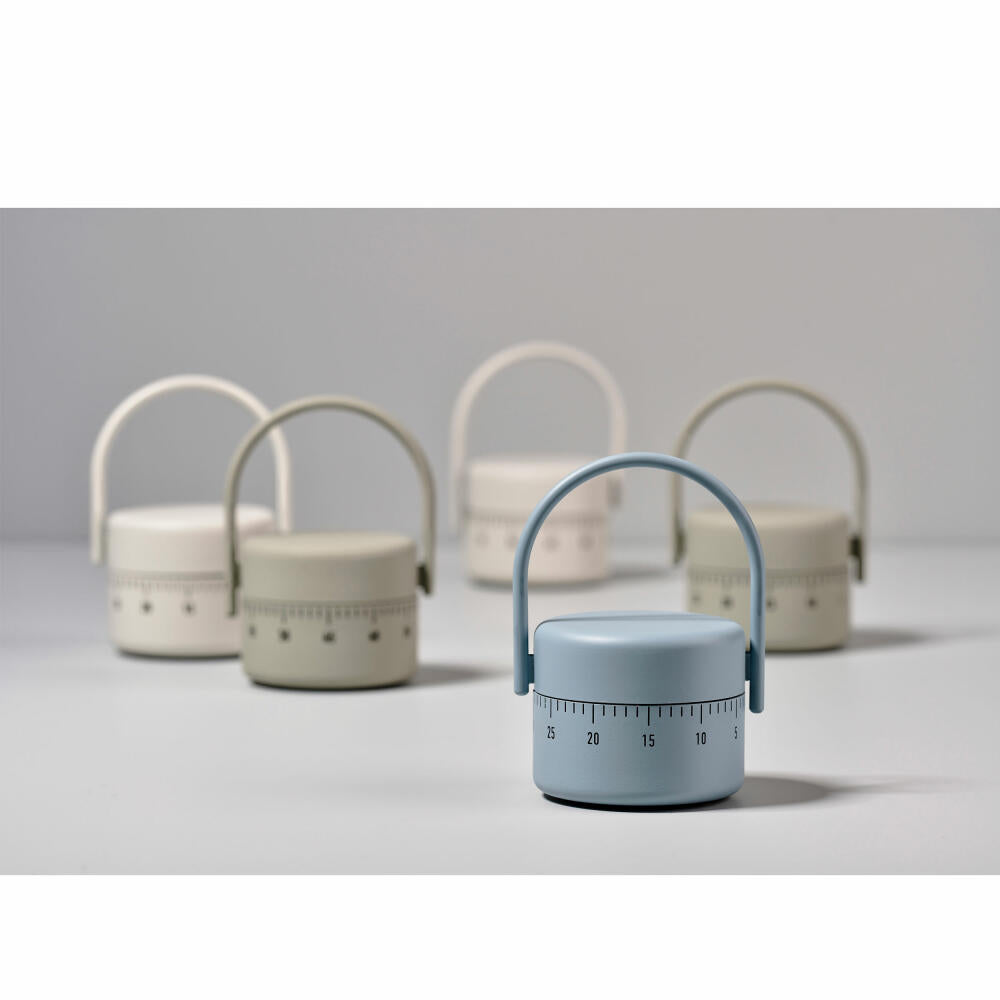 Zone Denmark Küchenwecker Singles, Eieruhr, Timer, Kurzzeitwecker, Metall, Cool Grey, 332017