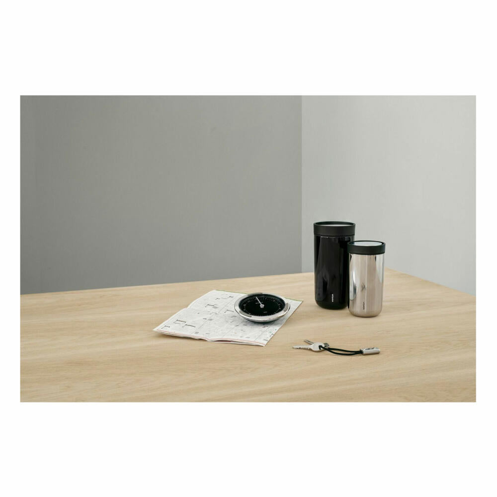 Stelton Pocket Schlüsselanhänger, Schlüsselanhänger, Schlüssel Anhänger, Schlüsselring, Edelstahl, Silber, 9.7 cm, 606