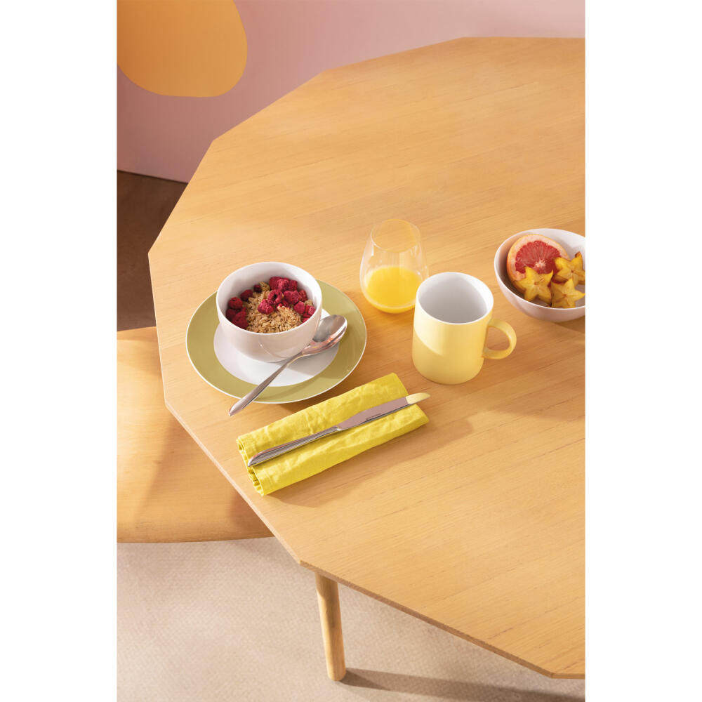 Thomas Becher mit Henkel Sunny Day Soft Yellow, Tasse, Porzellan, Gelb, 300 ml, 10850-408549-15505