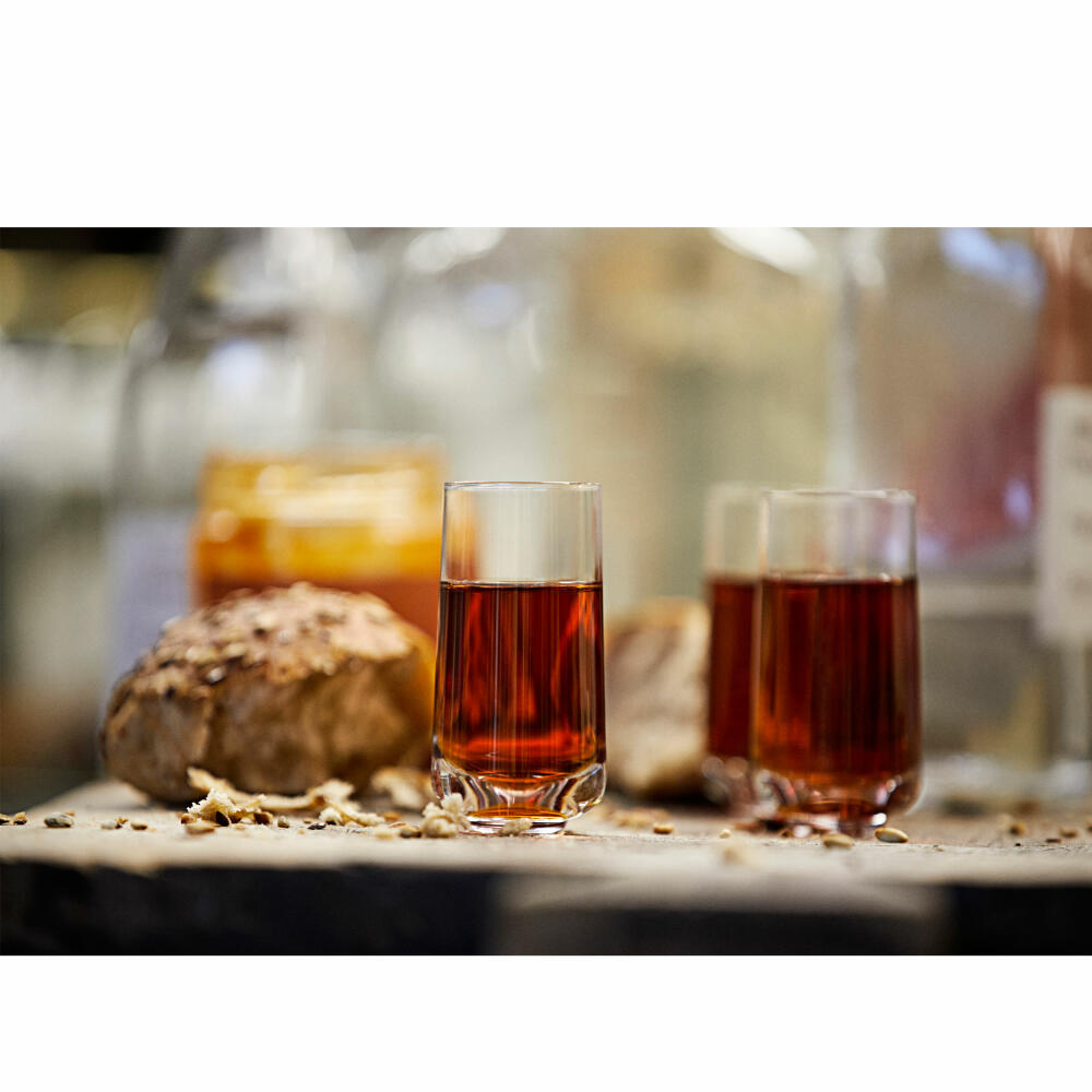 Zone Denmark Shooter Rocks, 3er Set, Schnapsglas, Stamper, Glas, Kirstallglas, H 8 cm, 10601