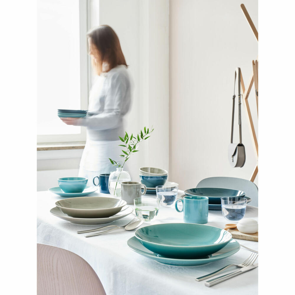 Thomas Loft by Rosenthal Speiseteller, Teller, Porzellan, Ice Blue, 28 cm, 11900-401918-10229