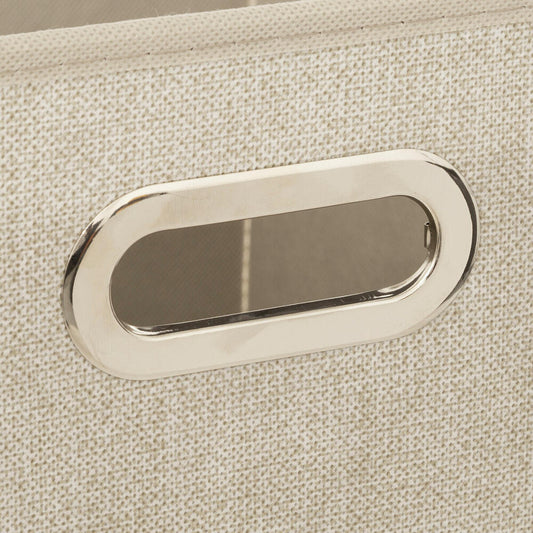 5five Simply Smart Aufbewahrungskorb Mix N Modul, Pappe, PP-Kunststoff, Beige meliert, 31 x 31 cm, 138885G