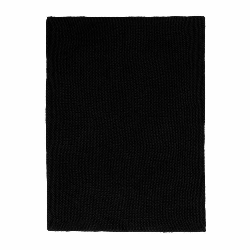 ASA Selection tea towel, drying cloth, cotton, matt black, 60 x 40 cm, 37845065