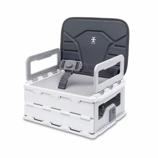 reer Nikidom Booster-Sitz-Erhöhung 2.0, Mobiler faltbarer Kindersitz, Sitzerhöhung, Kinder, NIK002