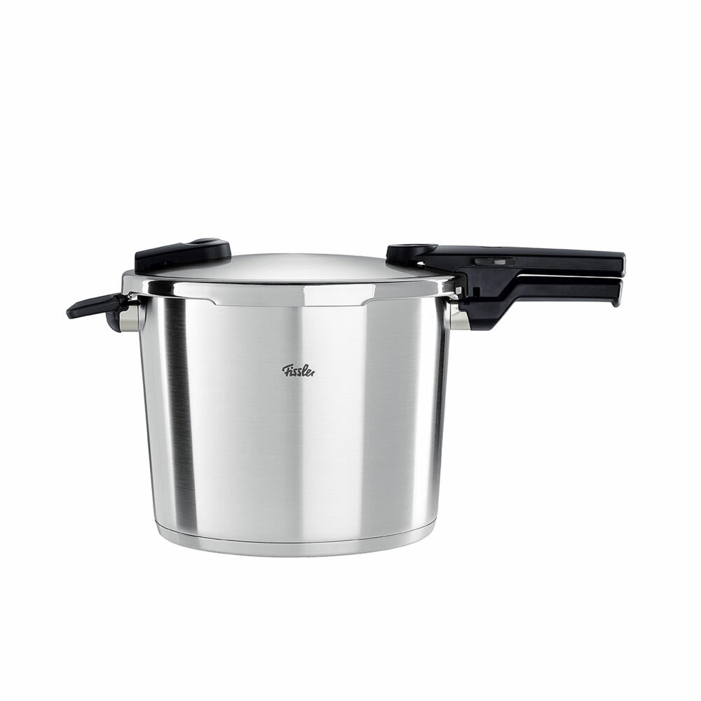 Fissler Schnellkochtopf Vitaquick Premium, Edelstahl 18/10, Silbern, 10 L, 602-810-10-000