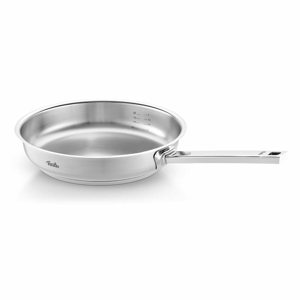 Fissler Pfanne Original-Profi Collection ohne Novogrill, Edelstahl 18/10, Silbern, 28 cm, 084-478-28-100
