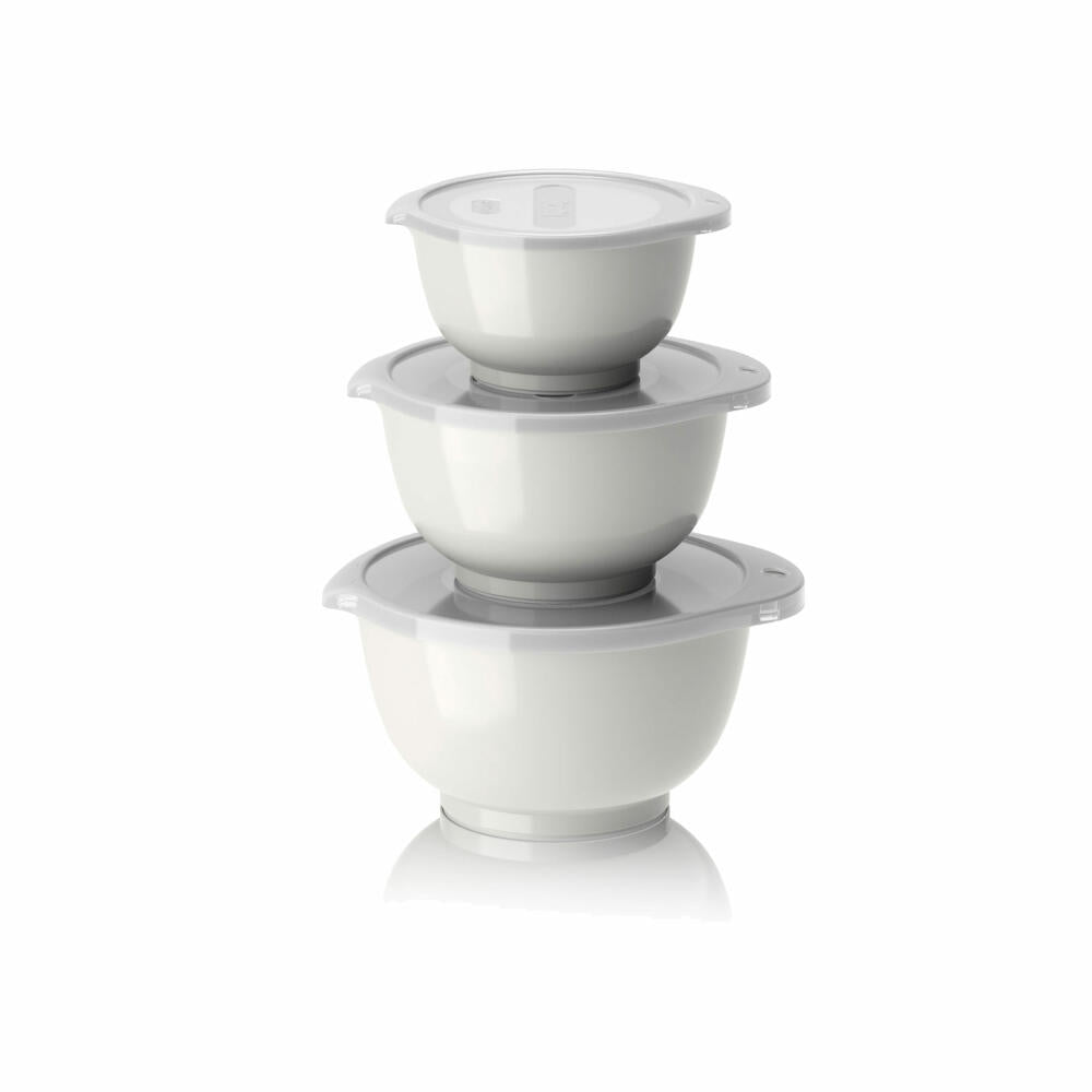 Rosti Mini Bowl Set Margrethe New 6-piece, Durostima, White, 0.25 + 0.5 + 0.75 L, 29924