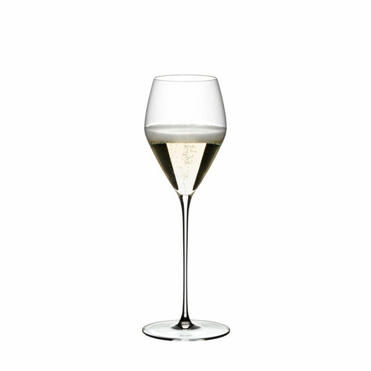 Riedel Champagnerglas 6er Set Veloce, Kristallglas, Transparent, 327 ml, 7330/28