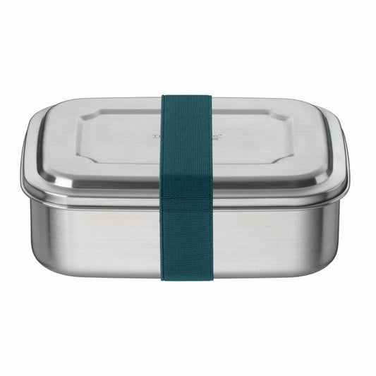 THERMOS Essensbehälter TC SANDWICH BOX, Lunchbox, Brotdose, Edelstahl, Teal, 1 L, 4168255100