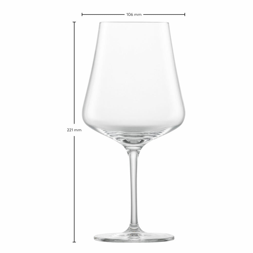 Zwiesel Glas Burgundy Glass Bouquet Set of 2, Crystal Glass, Transparent, 657 ml, 123738