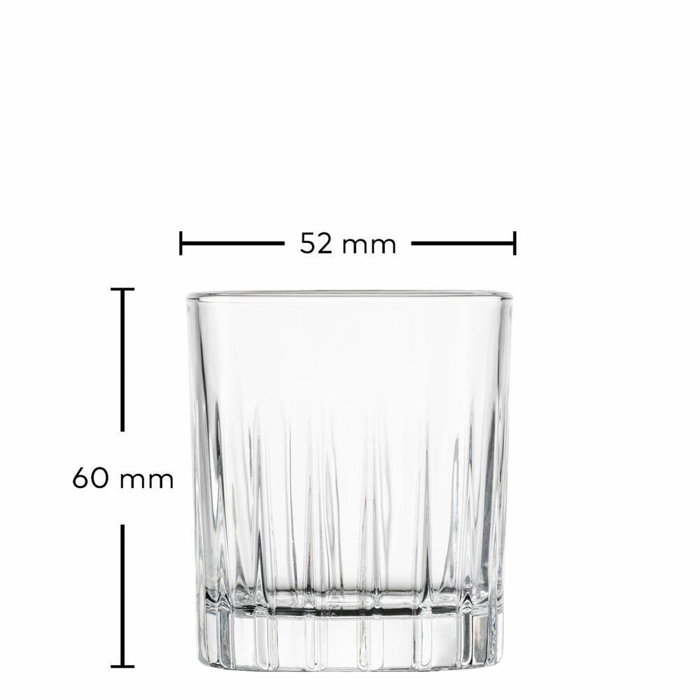 Schott Zwiesel Shot Glass Stage Set of 4, Crystal Glass, Transparent, 78 ml, 123933