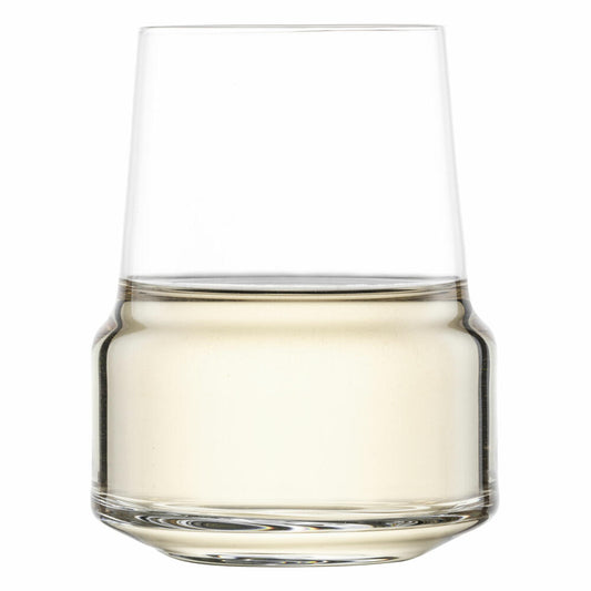 Zwiesel Glas Weißwein Tumbler Level 2er Set, Kristallglas, Transparent, 378 ml, 123913