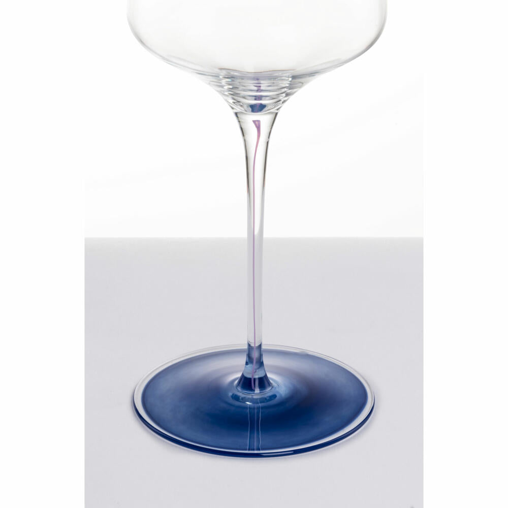 Zwiesel Glas Handmade Red Wine Glass Ink, Crystal Glass, Night Blue, 638 ml, 123416