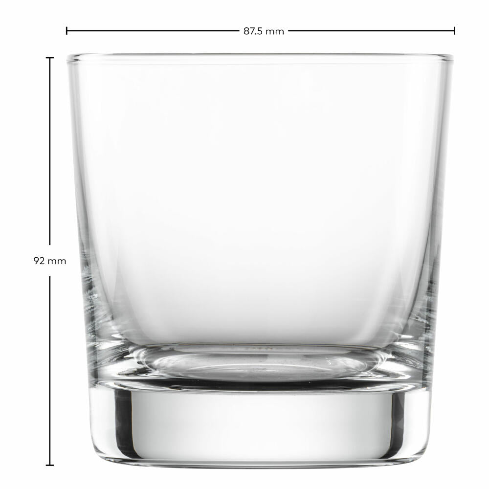 Schott Zwiesel Whiskey Tumbler Bar Special Set of 4, Crystal Glass, Transparent, 356 ml, 123638